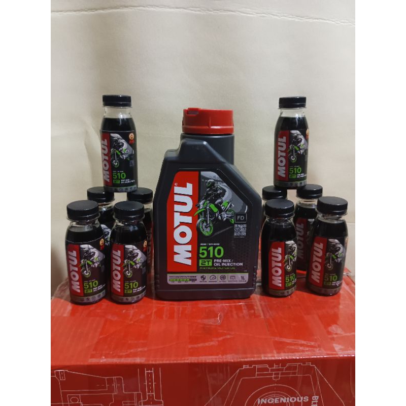 Motul 510 2t original repacking 100ml