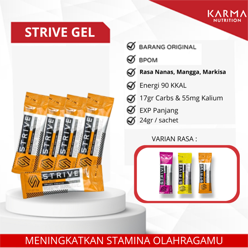 Strive Energy Gel 1 Sachet 24 gr