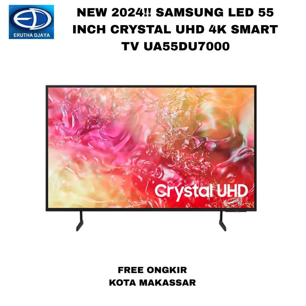 SAMSUNG LED 55 INCH CRYSTAL UHD 4K SMART TV 55DU7000