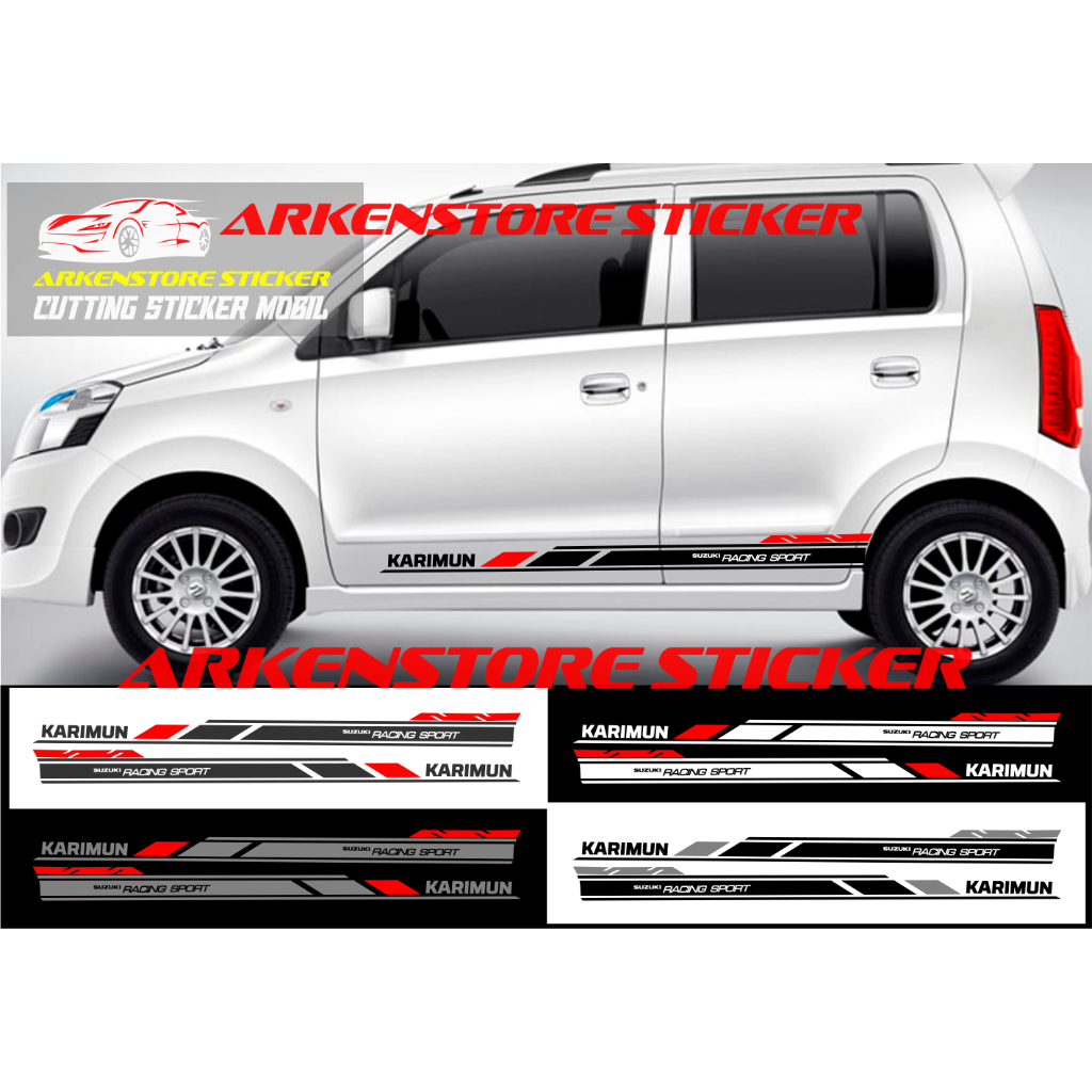 Sticker suzuki karimun sticker stiker mobil karimun sticker list karimun