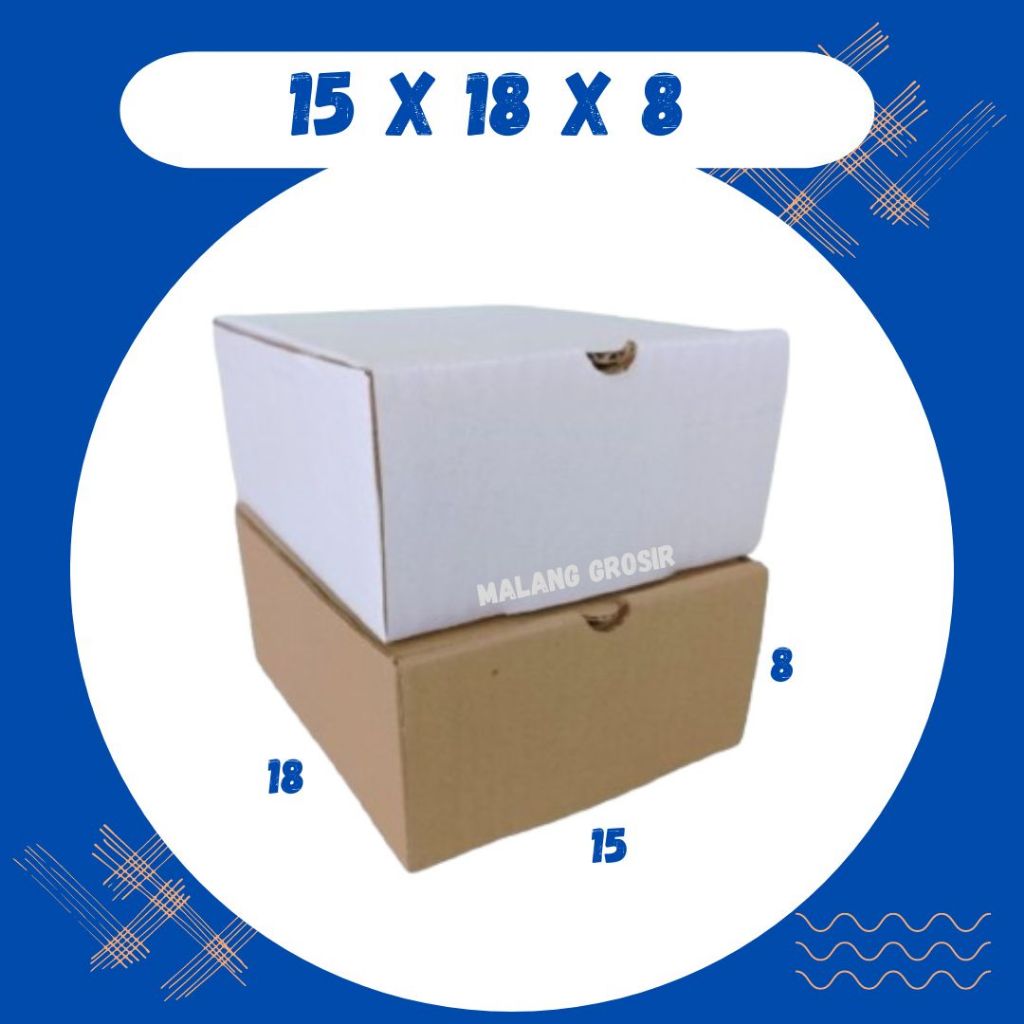 

Kardus 15x18x8 LD Box Madu Packing Hampers Kotak Kemasan Box Souvenir Karton Sparepart Minyak Wangi Aksesoris