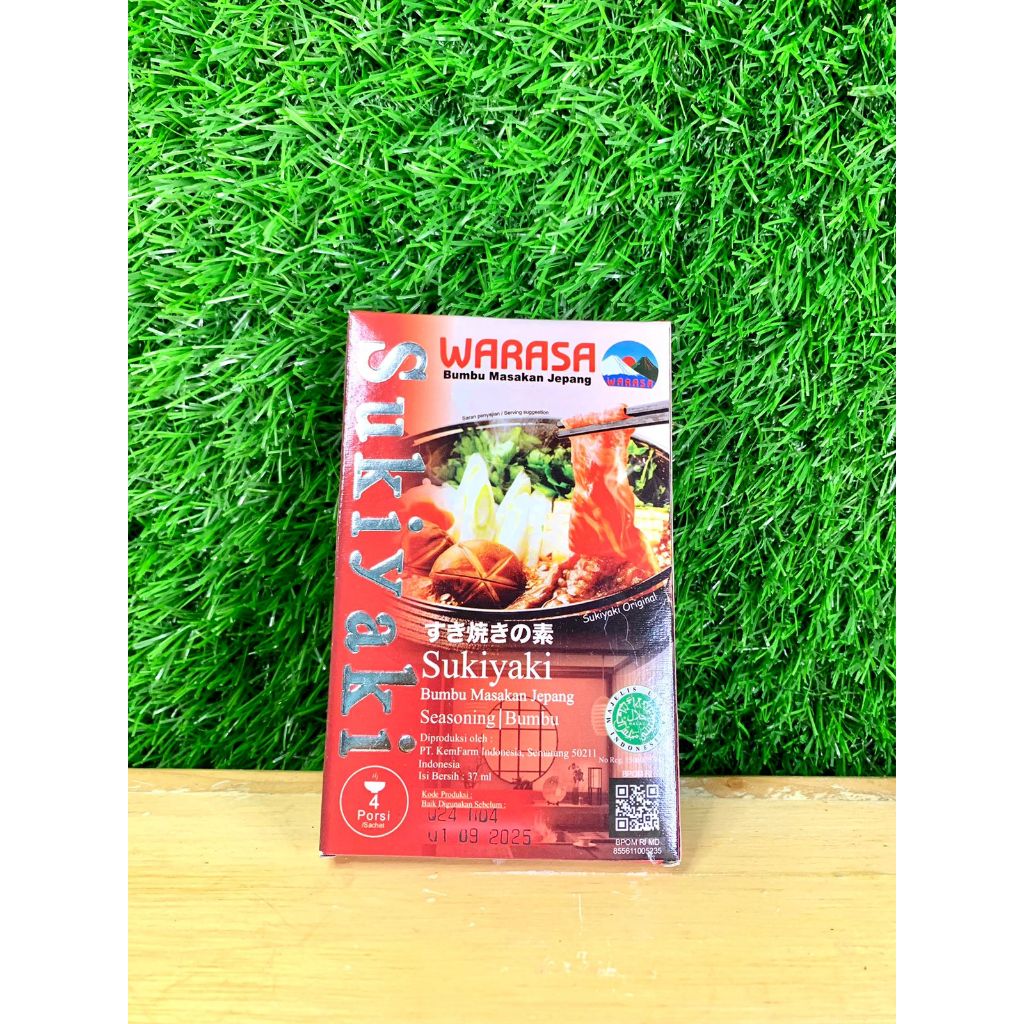 

Warasa Sukiyaki Bumbu Masakan Jepang / Seasoning Bumbu 37ml
