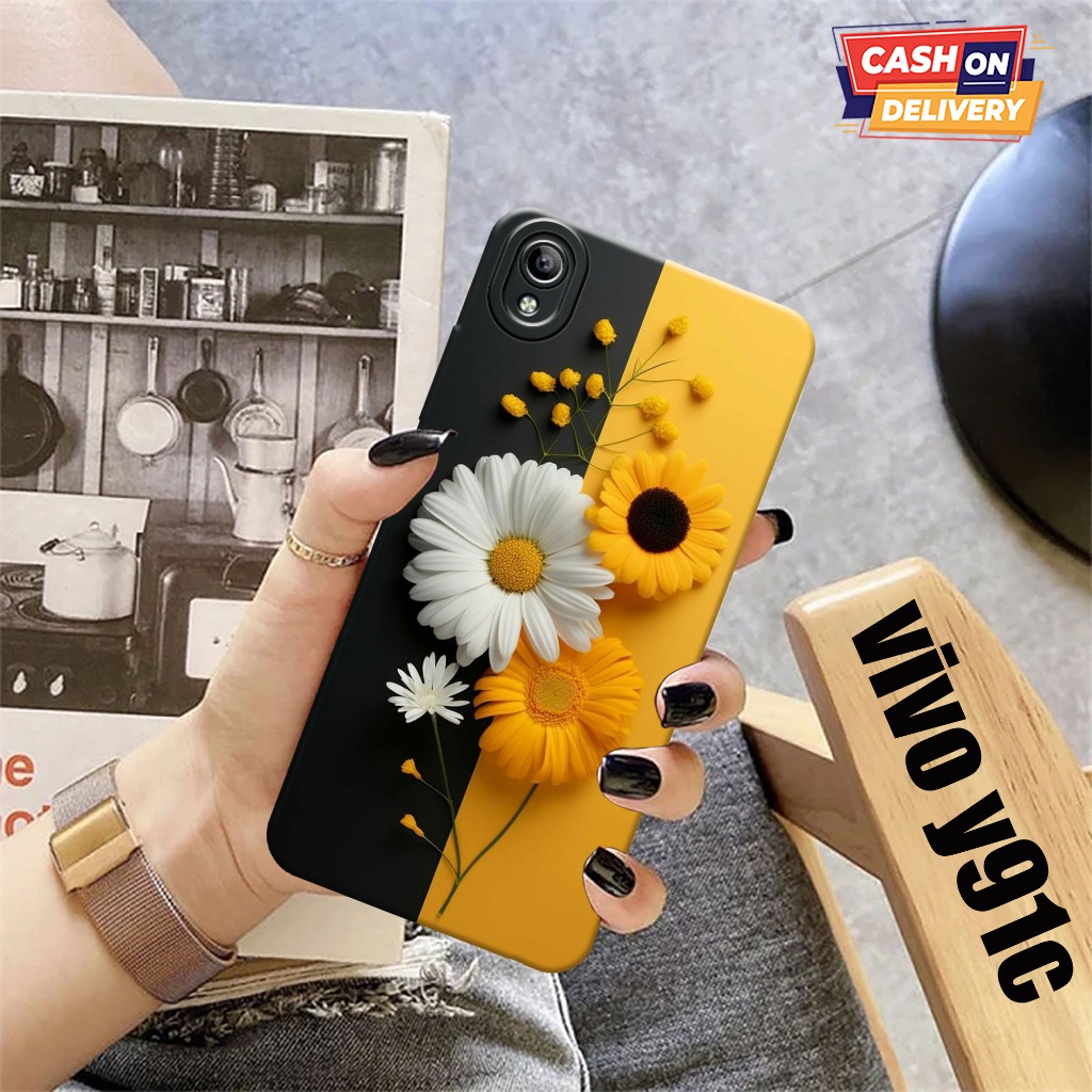 VIVO Y91C  - Softcase VIVO Y91C - Case Pro Camera VIVO Y91C - BUNGA Case - Casing Hp VIVO Y91C - Cas