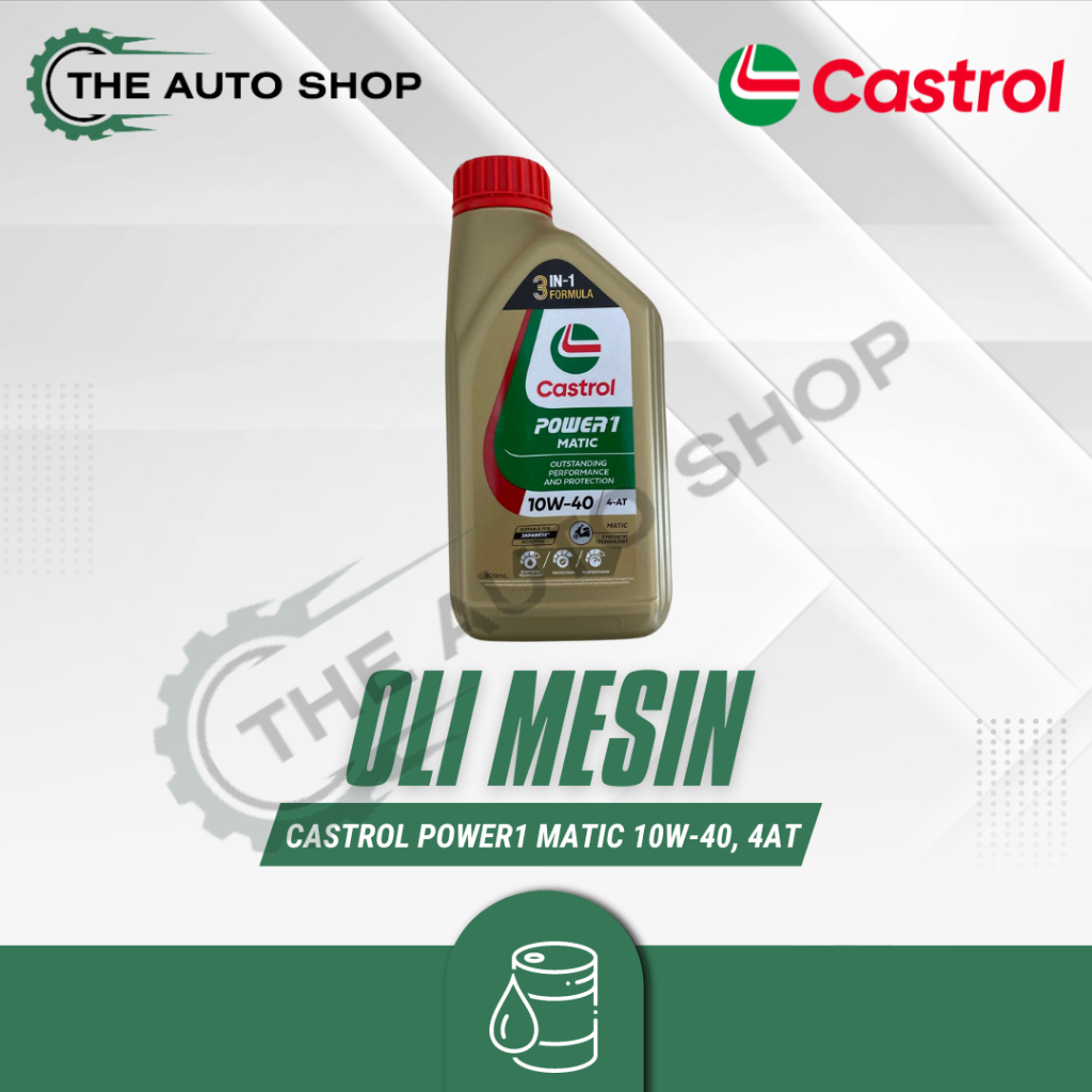 Oli Castrol Power1 Matic 10W-40, 4AT
