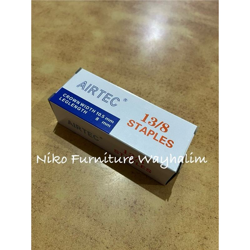 

Isi staples tangan 13/8 5000pcs jok motor