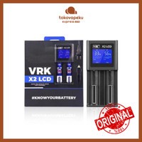 VRK X2 LCD CHARGER VRK X2 LCD CHARGER 2 SLOT VRK X PREVA