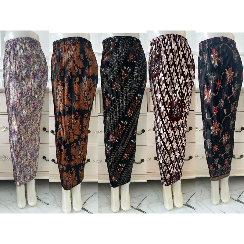 PLISKET BATIK KONDANGAN ROK PLISKET BATIK / ROK PLISKET / ROK BATIK / ROK KONDANGAN