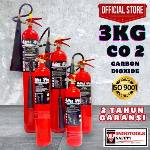 APAR 3 KG KARBONDIOKSIDA (CO2) / SET LENGKAP