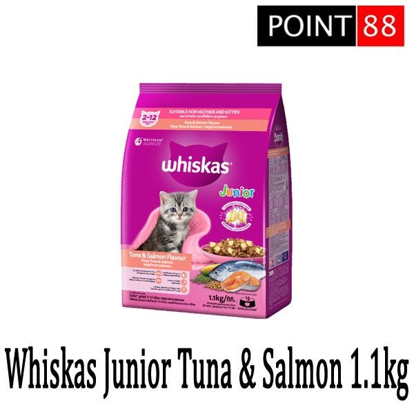 Whiskas Junior Tuna Salmon 1.1kg