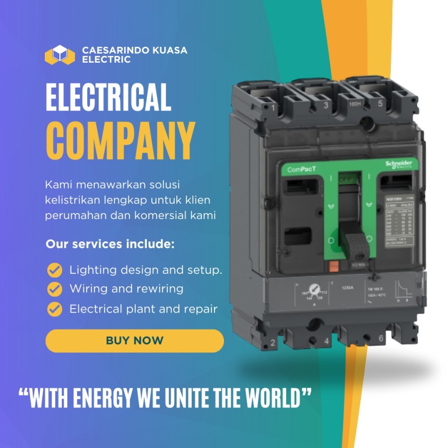 MCCB 50A 3P SCHNEIDER NSX100N 50AMPERE 3PHASE 50AMPER 3PAS SNEIDER ORI