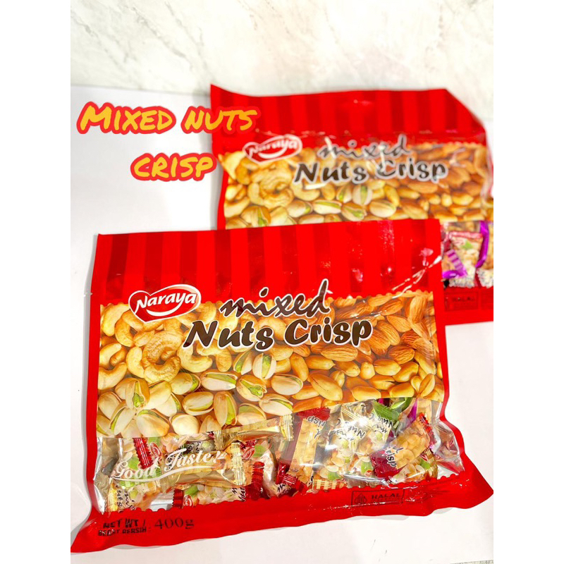 

Naraya Mixed Nuts Crisp 400 gr