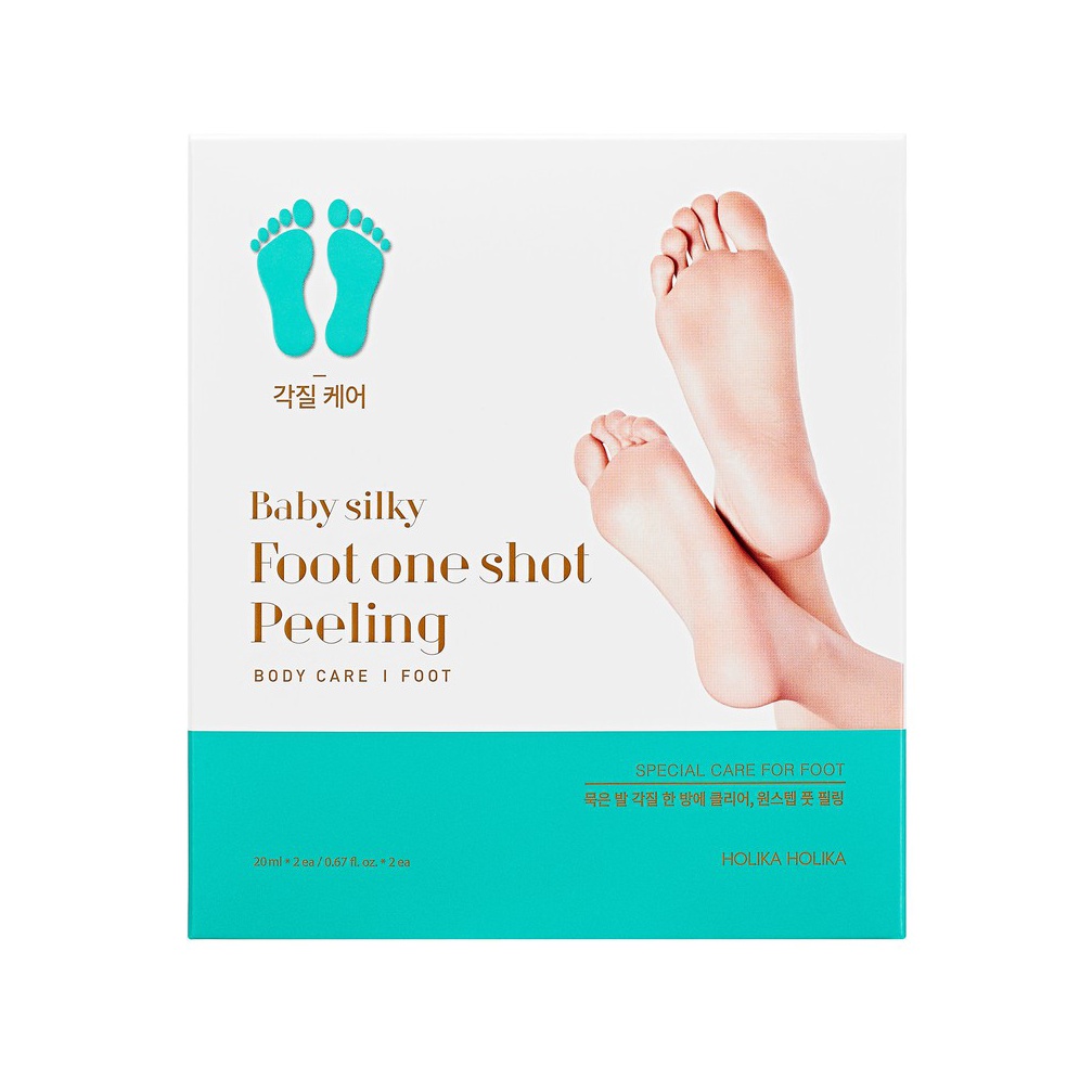 KODE O39V Holika Holika  Baby Silky Foot One Shot Peeling  2Ml2Ea