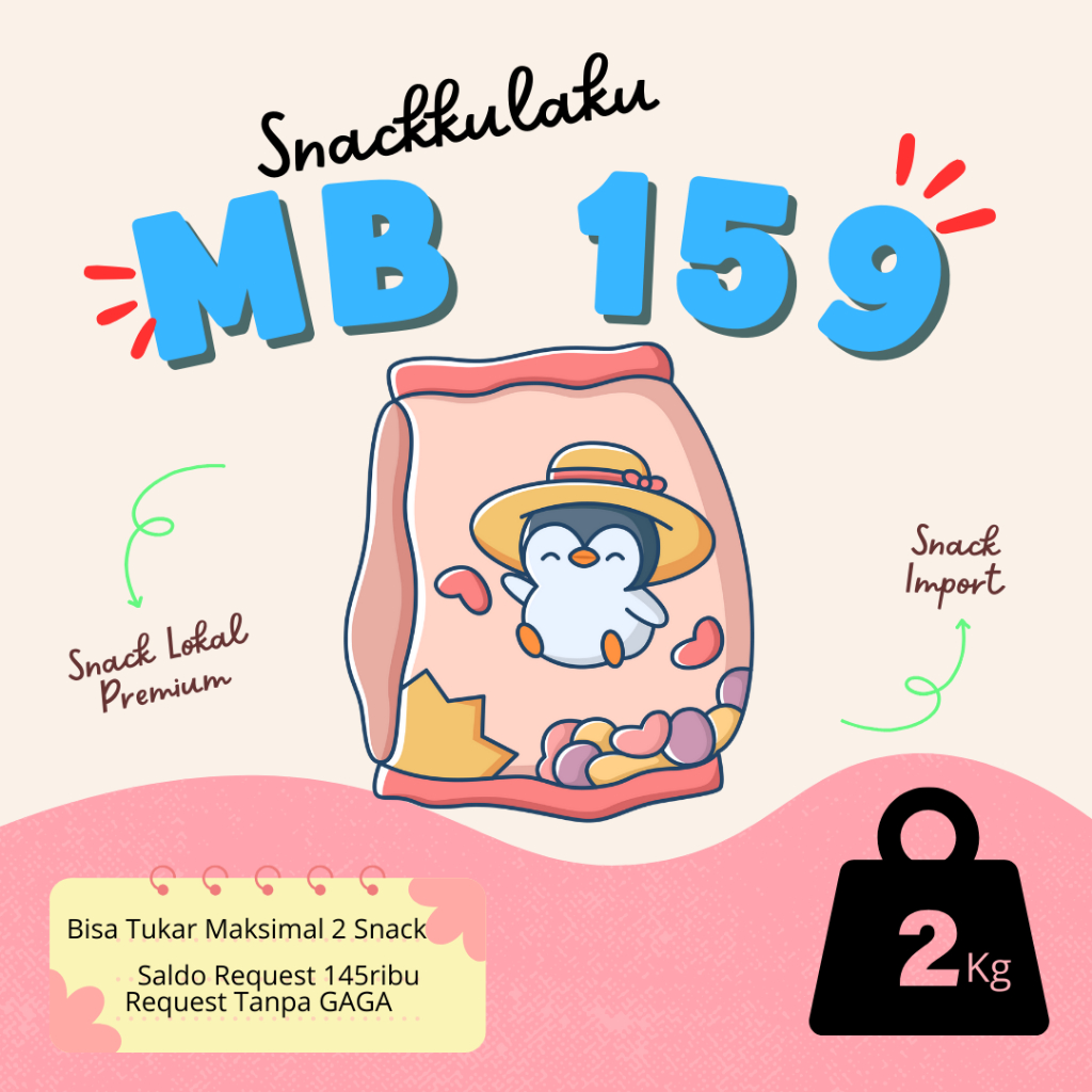 

TAS PAKET SNACK IMPORT PREMIUM SAMEDAY MANTUL (2KG)