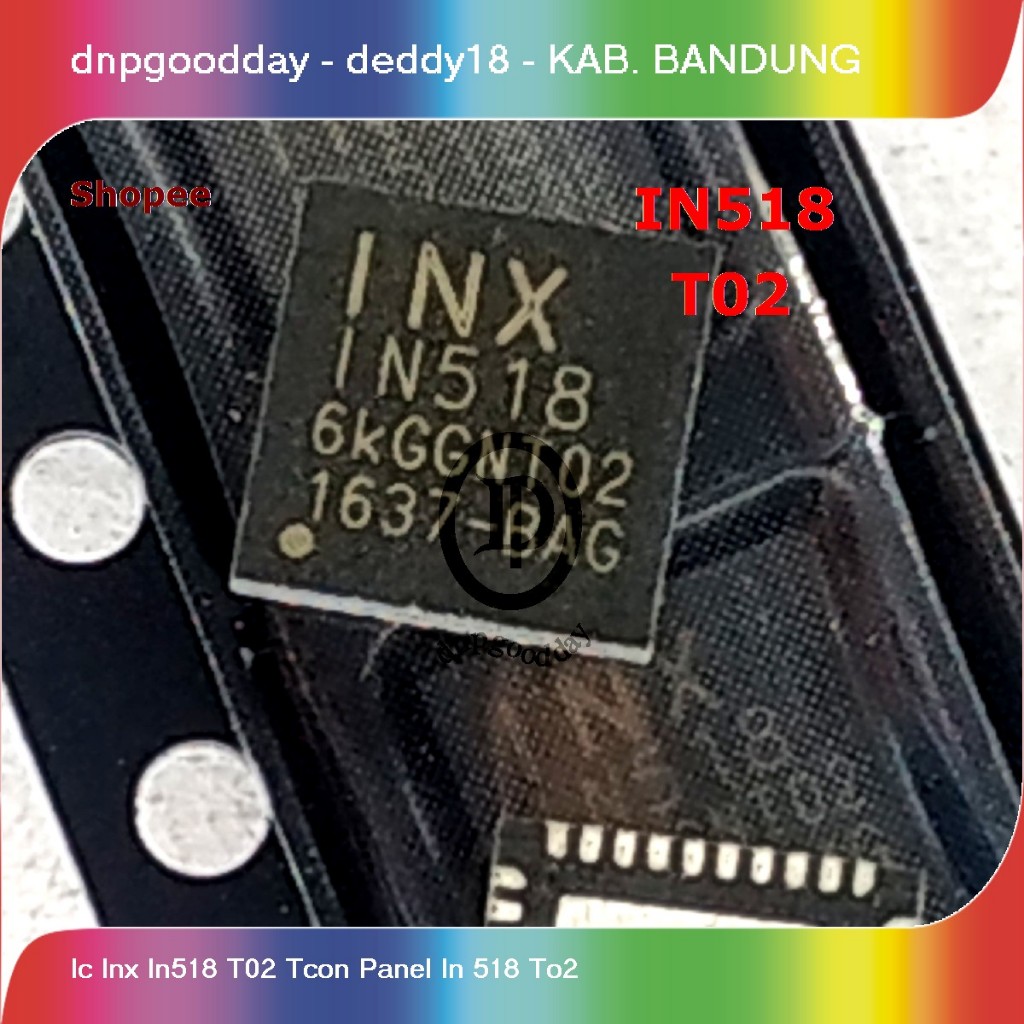 ic inx in518 t02 tcon panel in 518 to2