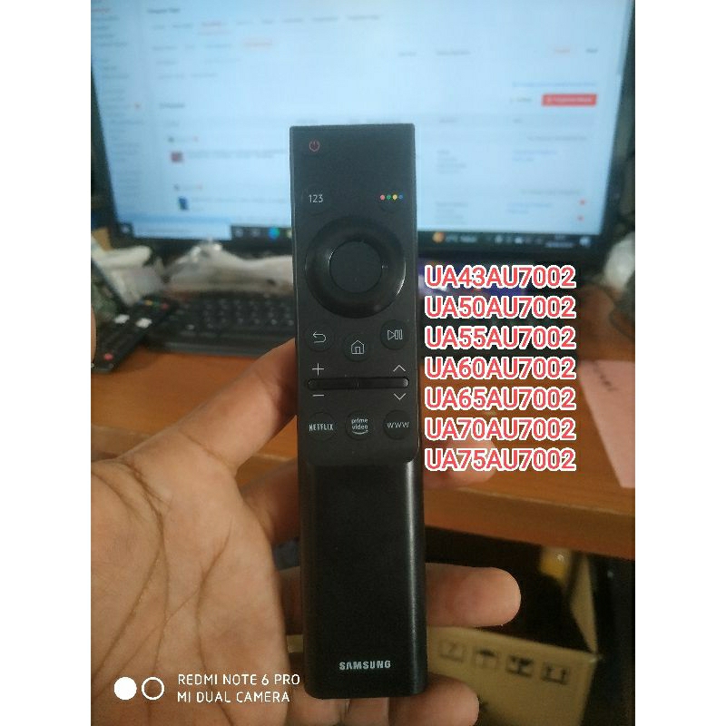 REMOT TV SAMSUNG - SMART TV - UA43AU7002 - UA50AU7002 - UA55AU7002 - UA60AU7002 - UA65AU7002 - UA70A