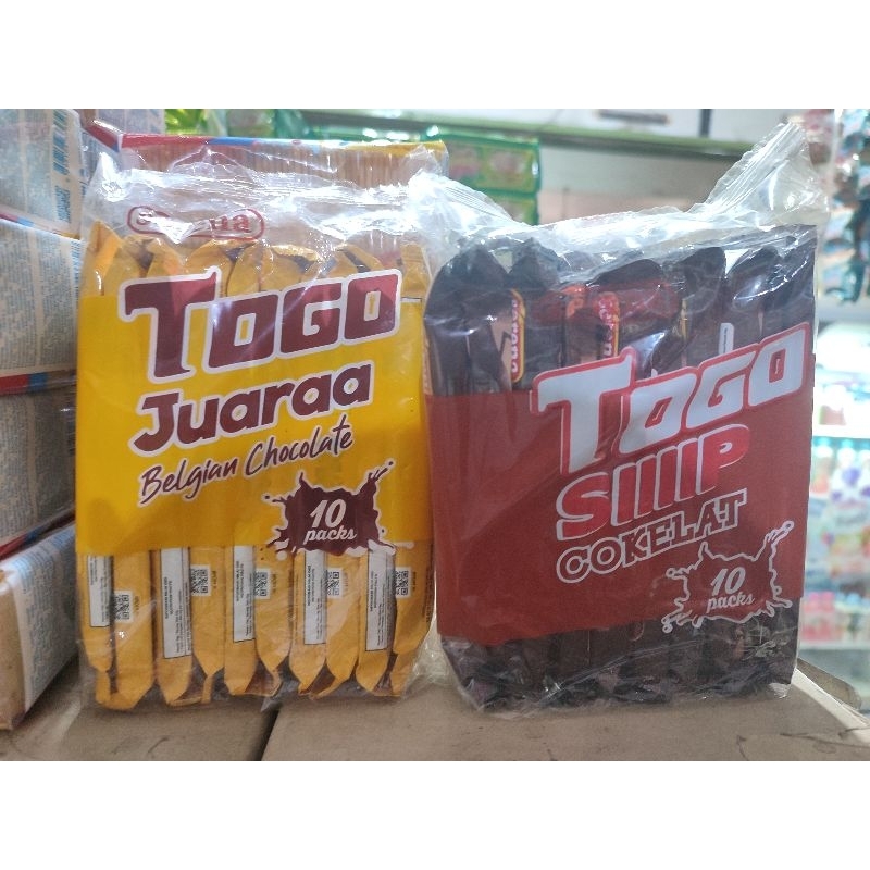 

Biskuit Togo Rasa Coklat dan Coklat Belgia isi 10 Pack