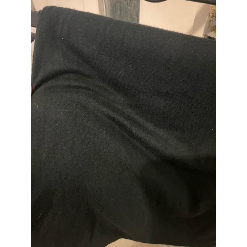 (PRELOVED) pashmina kaos by zestos warna hitam