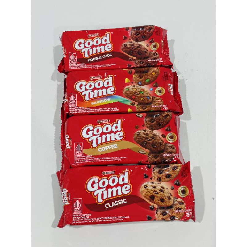 

Good Time Chocochips Cookies All Varian 72gr