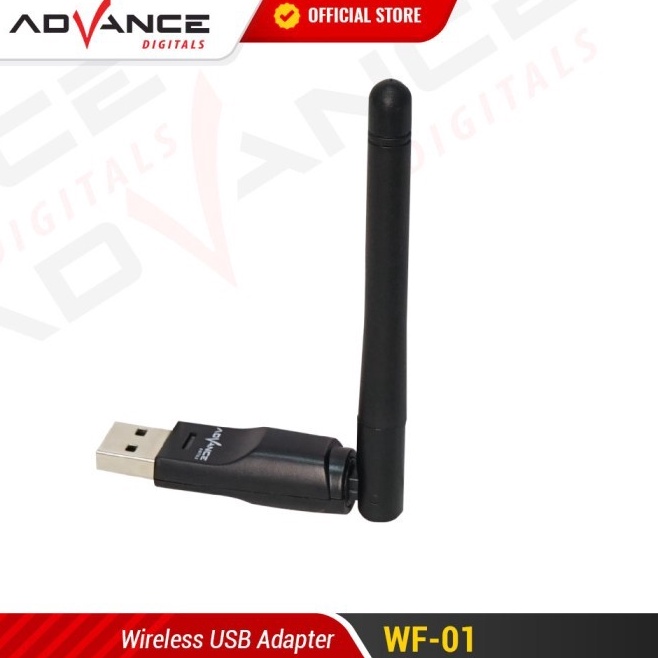 Advance USB Dongle Wifi Wireless Adapter Receiver WF1 SUPPORT STB e W2W9