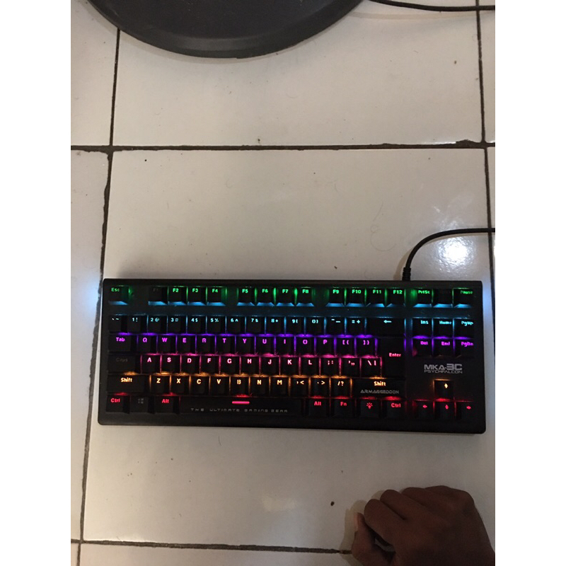 keyboard gaming rgb second