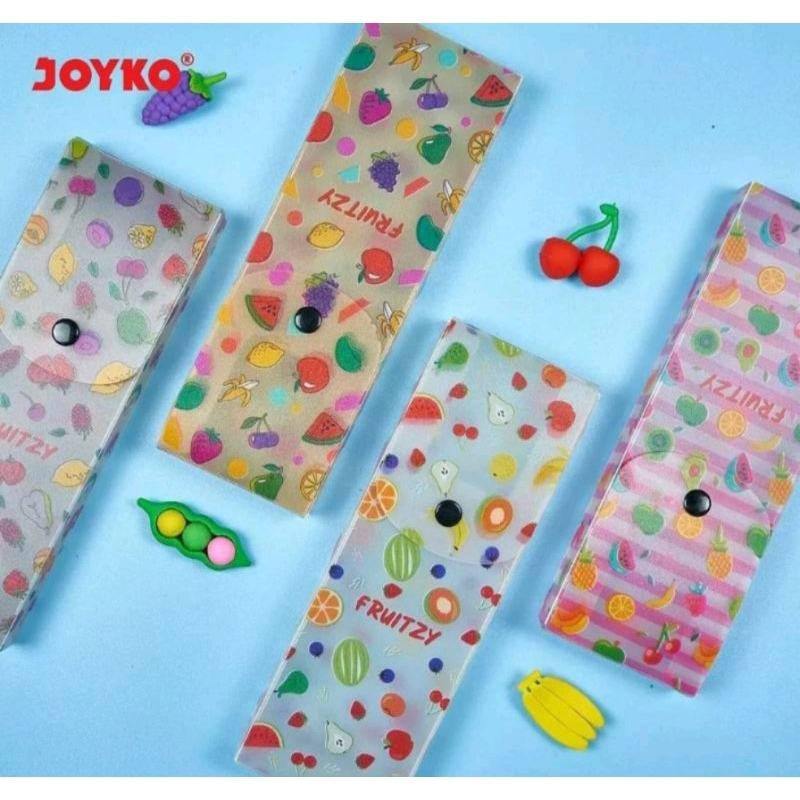 

PENSIL CASE/TEMPAT KOTAK PENSIL JOYKO PC-0618FZ FRUITS