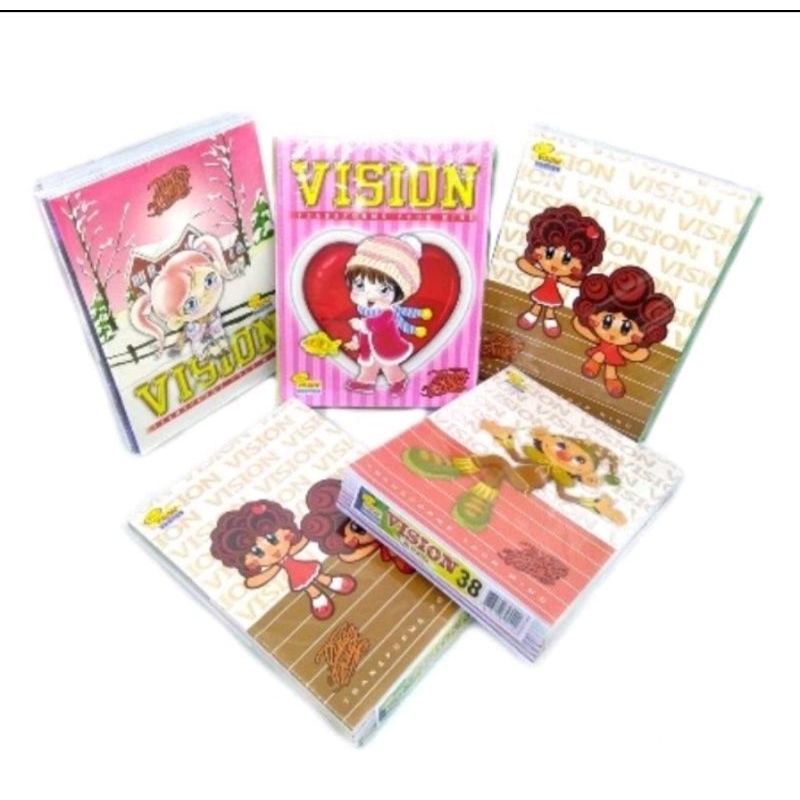 

buku tulis vision 38 lembar/ buku sekolah isi 10 pack