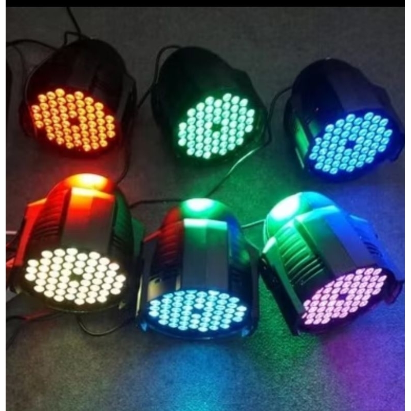 LAMPU PANGGUNG PARLED 54×3 WAT lampu sorot panggung