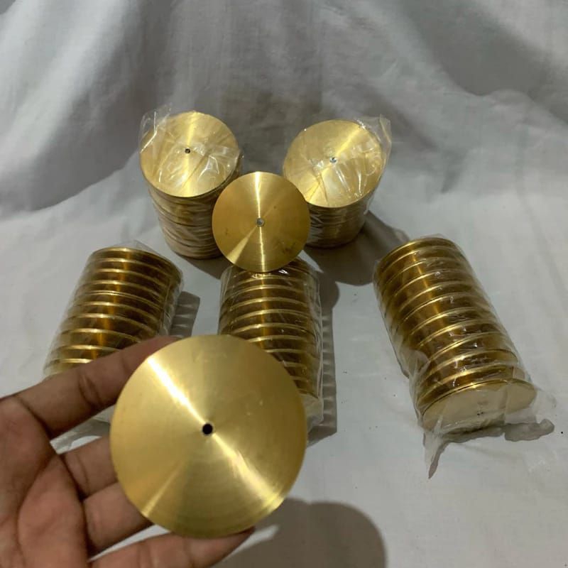 kecrik kricik krincing kuningan hadroh satuan [ASLI] tebal 7cm