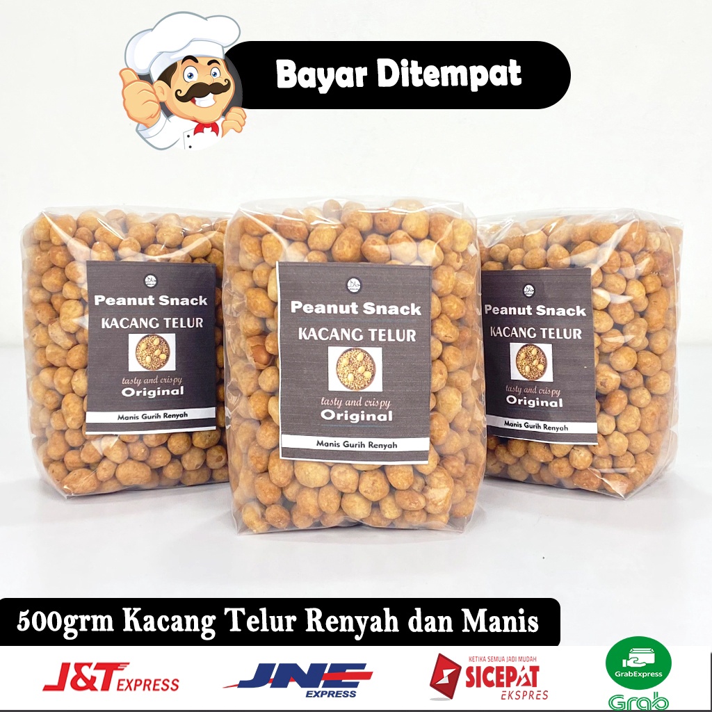

SPESIAL BULAN INI 5grm Kacang Telur Renyah Manis Dan Gurih