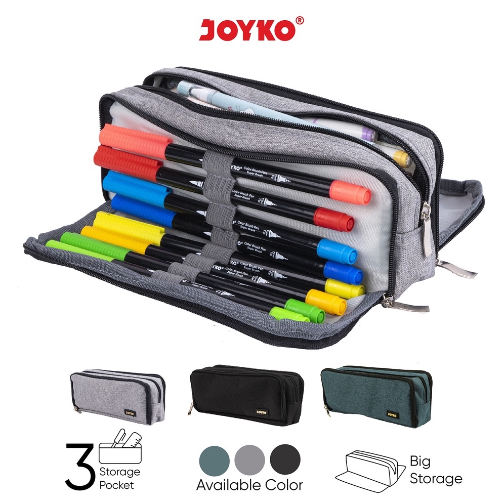 

KODE J43I Kotak Tempat Pensil Pencil Case Joyko PC56
