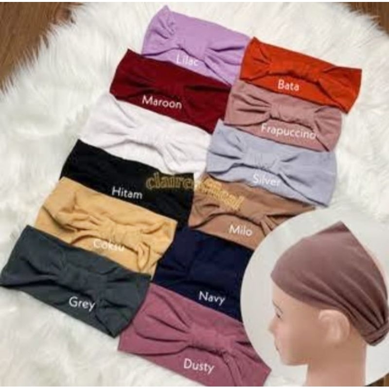 Ciput bando Pita Kaos /Inner Bandana Bando pita Ciput