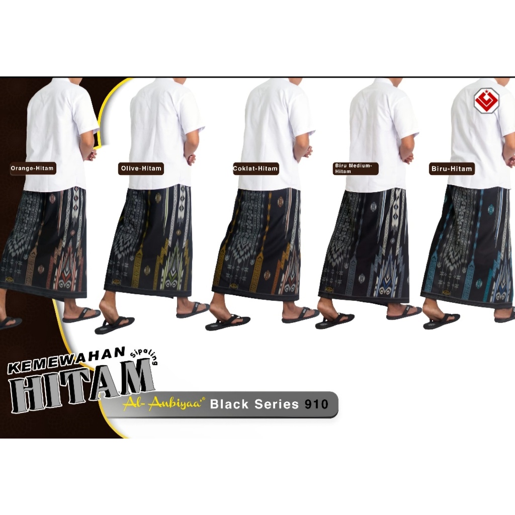 Sarung Al-Anbiyaa Black Series Dos