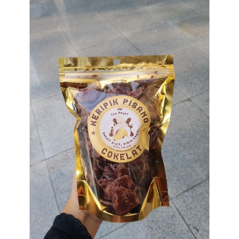 

The Royal Keripik Pisang Coklat Premium