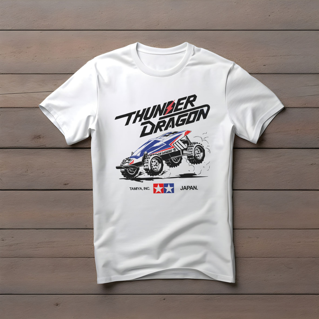 Kaos Tamiya Vintage Thunder Dragon
