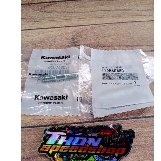 baut baud bolt tanam blok bawah kawasaki ninja r ss rr original japan