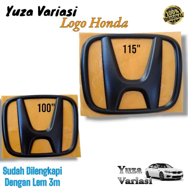Logo Bagasi Honda BRIO Original/ Logo Emblem Belakang Honda BRIO/ Logo Kembang/ Logo H Honda // Logo