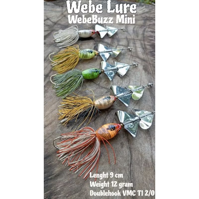 Slater/buzzbait Mini 12gr Webelure