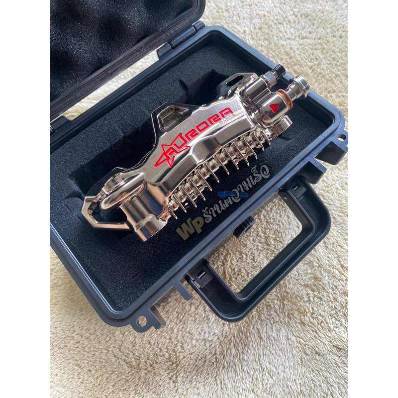kaliper aurora racing pitch 100mm monoblok nickel piston billet not gp4rx gp4lm gp4ms