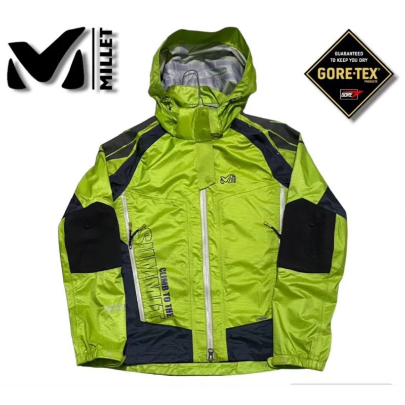 Jaket outdoor millet goretex 3 layer gorpscore second like new