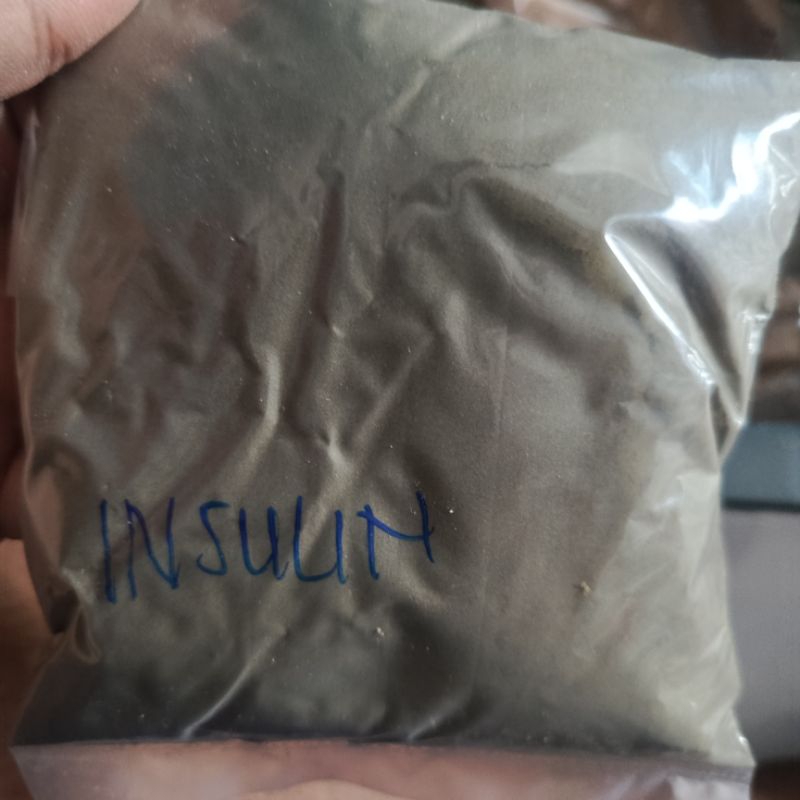 

Bubuk Insulin Asli Tanpa Campuran 100Gr