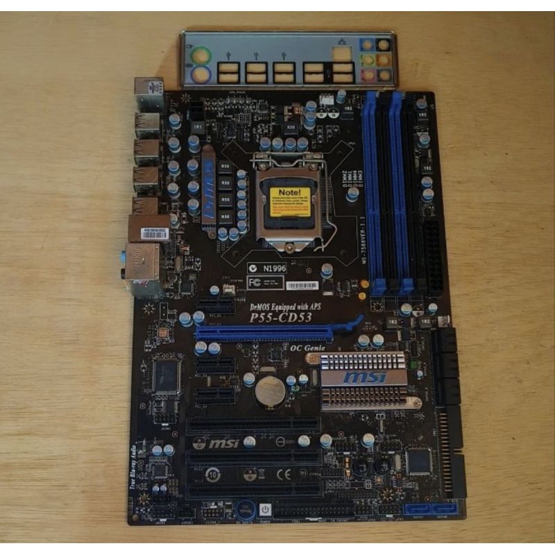 MOBO/MOTHERBOAD MSI P55-CD53, LGA 1156, 4 SLOT RAM DDR3
