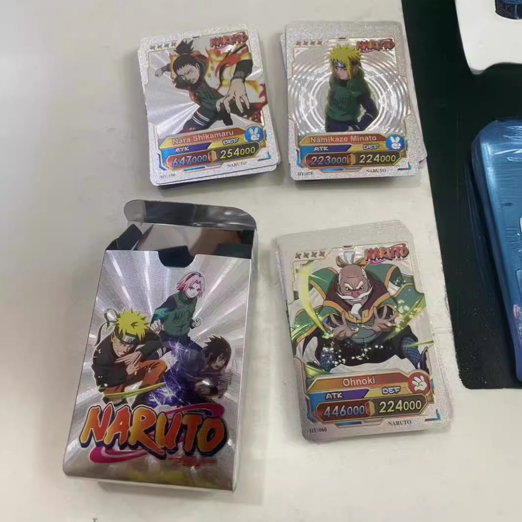 55PCS Naruto Kayou Naruto Card Kartu Trading Card Games Naruto Kartu Naruto Naruto Collection Card