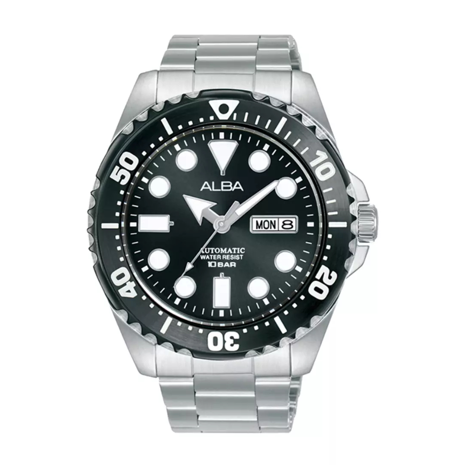 8.8 SALE | Jam Tangan Pria Analog Original Alba Tali Rantai Stainless Steel Anti Air Anti Karat Orig