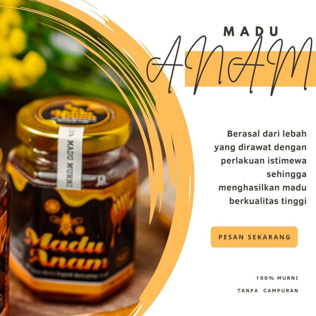

Madu Anam Grade A Membuat Sistem Pencernaan Anda Lebih Sehat 100% Original Tanpa Campuran