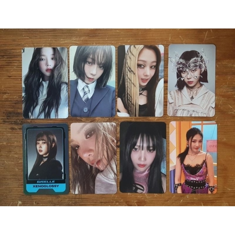 [OFFICIAL] æspa Karina Winter Giselle, RedVelvet Joy, Taeyeon Photocard PC.