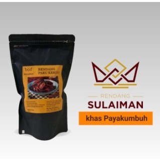 

Rendang Paru Kering (200 gram) Rendang Sulaiman