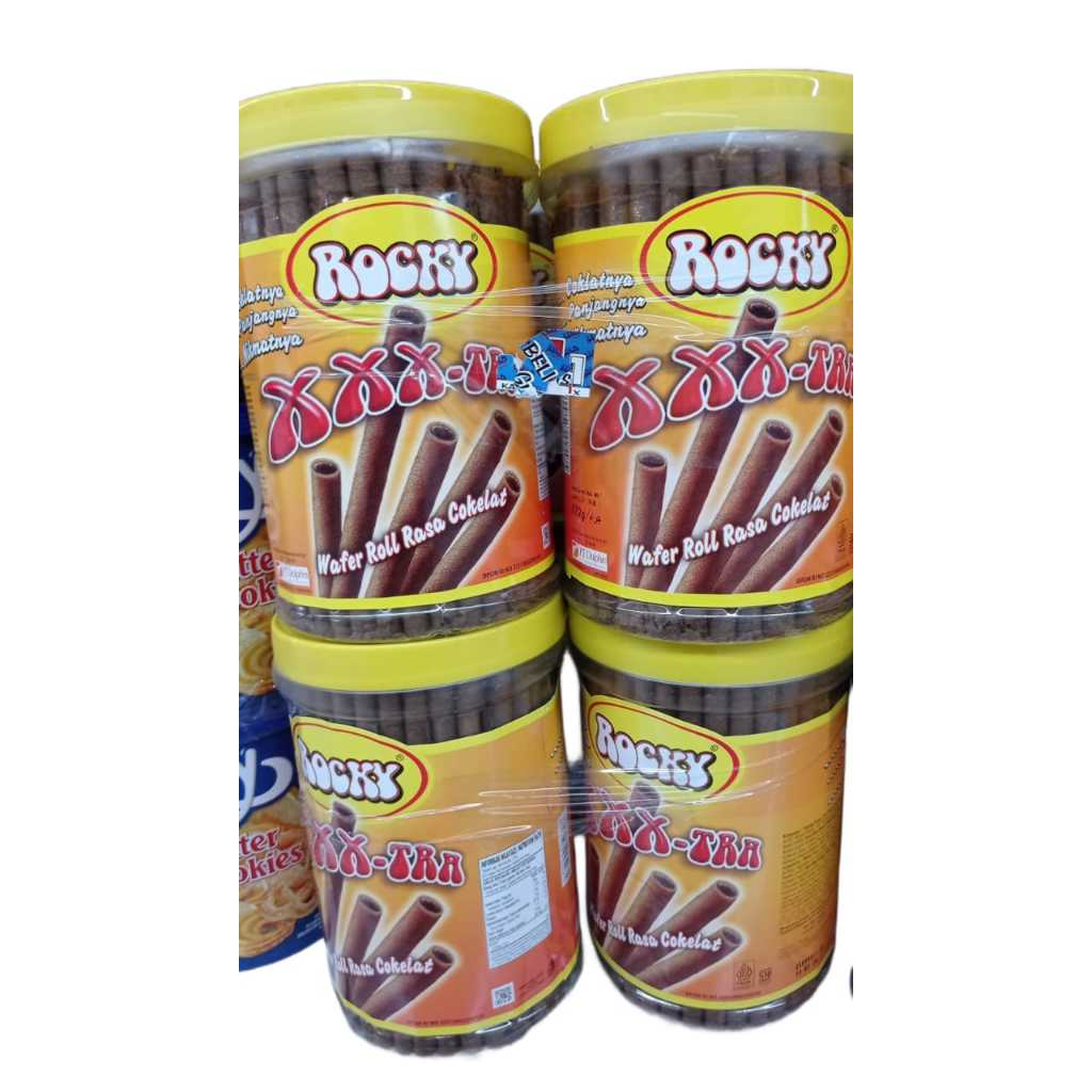 

ROCKY XXX WAFERSTICK COKLAT BELI 1 GRATIS 1 KHUSUS BANDED SELAMA PERSEDIAAN MASIH ADA