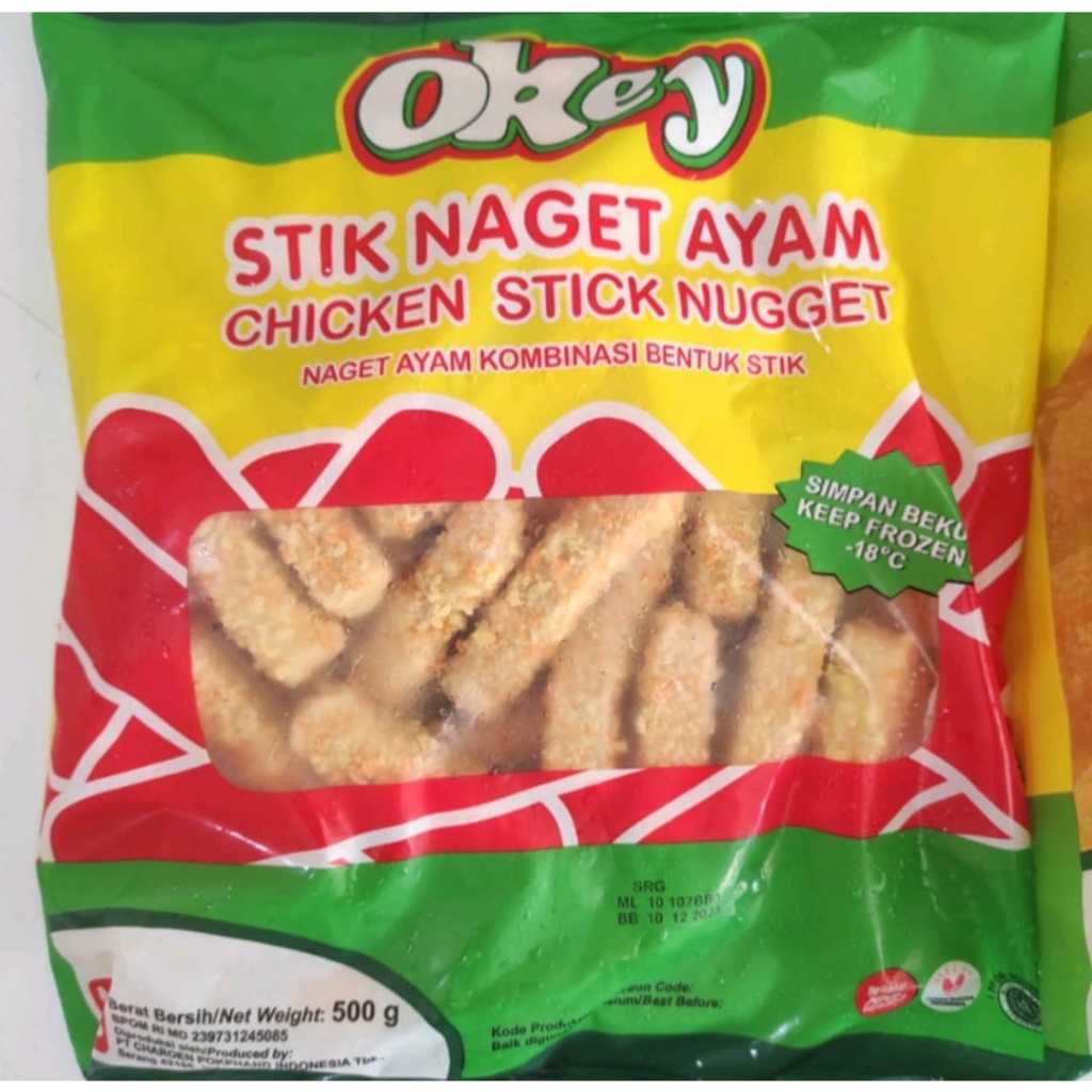 

Naget Stik Okey Ayam Berat 500 gr