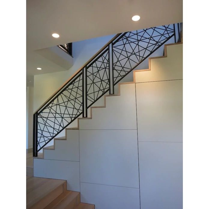 railing tangga corak abstrak handrail conwood
