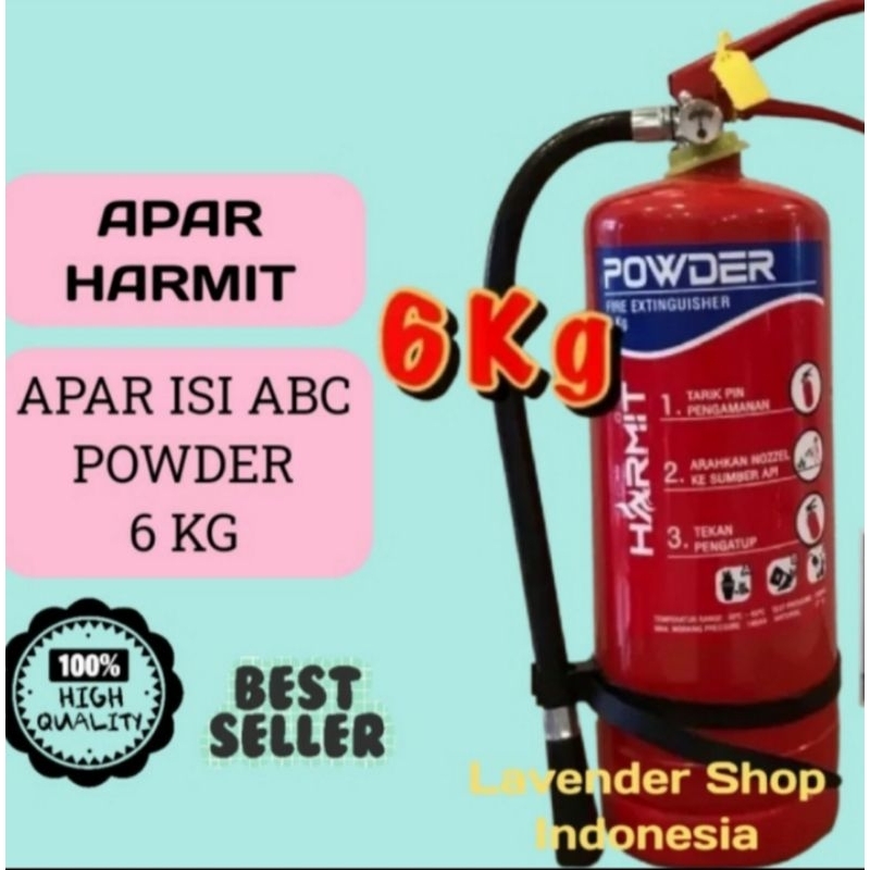 Apar 6 kg ABC POWDER /  Tabung Pemadam kebakaran 6 kg ABC Powder